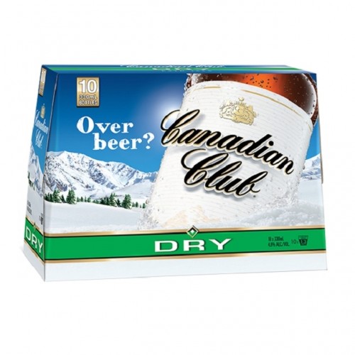 Canadian C &Dry 4.8% 10x330B