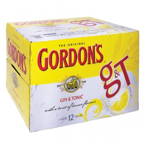 Gordons G&T 7% 12x250C