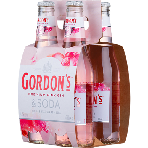 Gordons Pink & Soda 4x330B