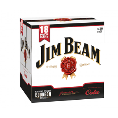 Jim Beam & C 4.8% 18x330C
