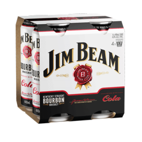 Jim Beam & C 4.8% 4x440C