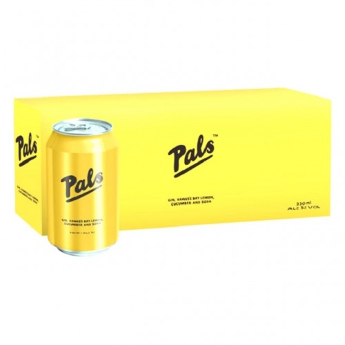 Pals Gin Lemon Cucumb 10x330C